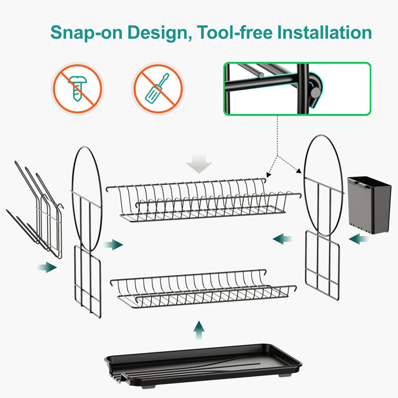 Goulette Two Tier Dish Rack