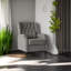 Fauteuil inclinable gris clair-97134009