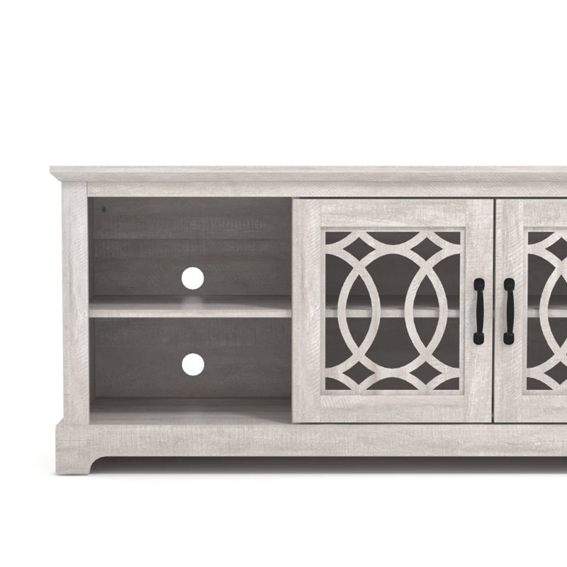 Orion Transitional 3-Piece Living Room Storage Set, Dusty Gray Oak