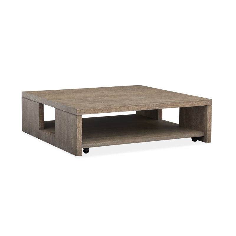 Gragg Square Cocktail Table With Casters