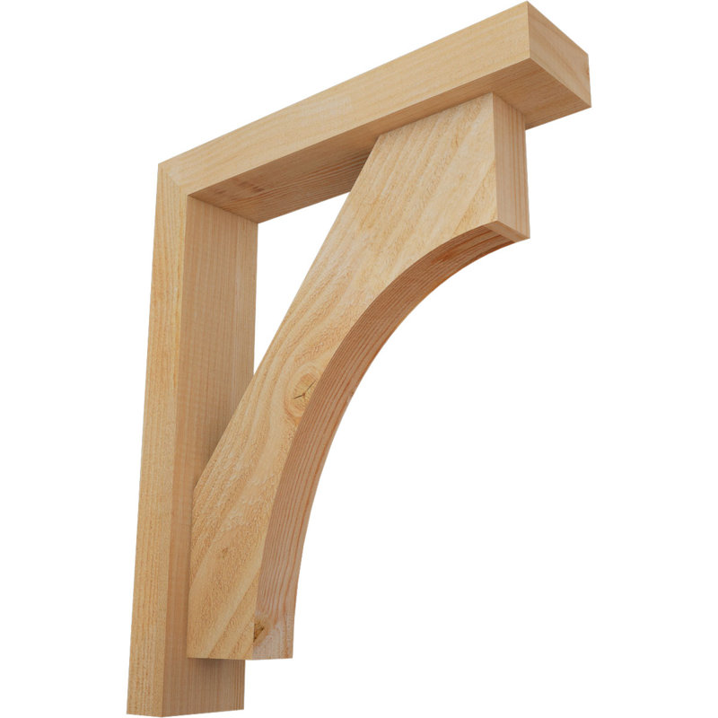 Support Westlake Block avec support décalé, 22 X 18, Sapin Douglas de l 4 po (scié brut)