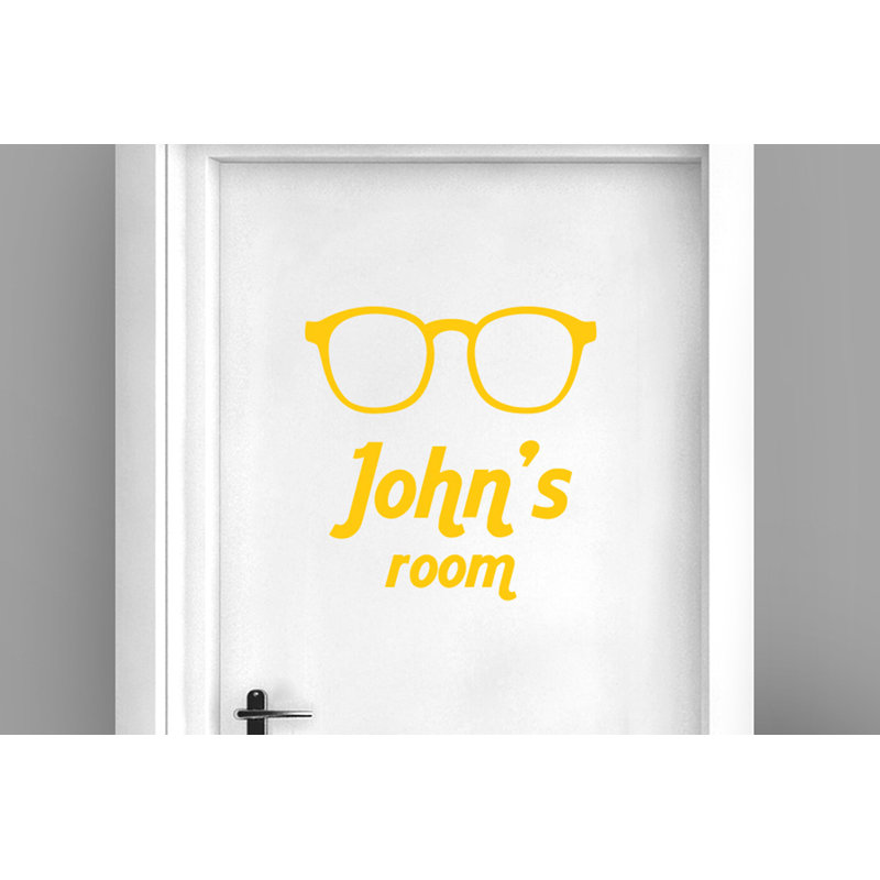 Wall Decal, Dark Yellow