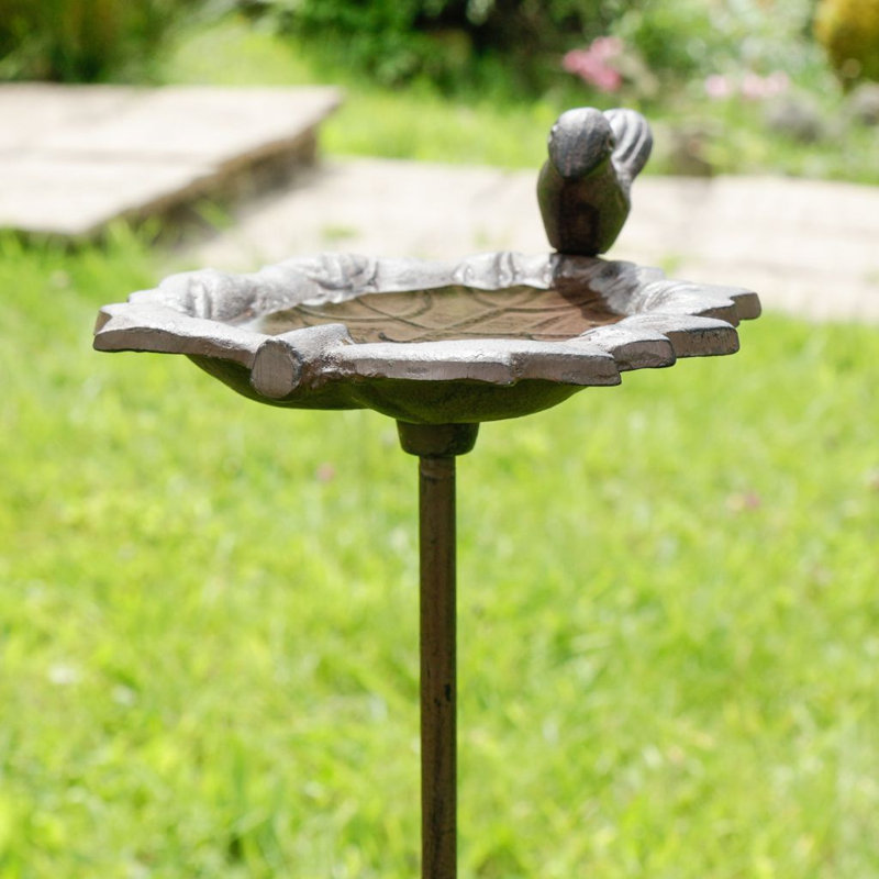 Metal Birdbath