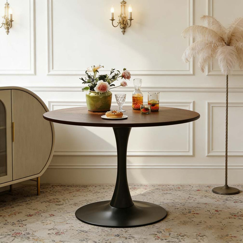 Table à manger ronde moderne, mobilier de salle à manger de cuisine, table basse, table de loisirs, table de salon, table de salle à manger, table de cuisine