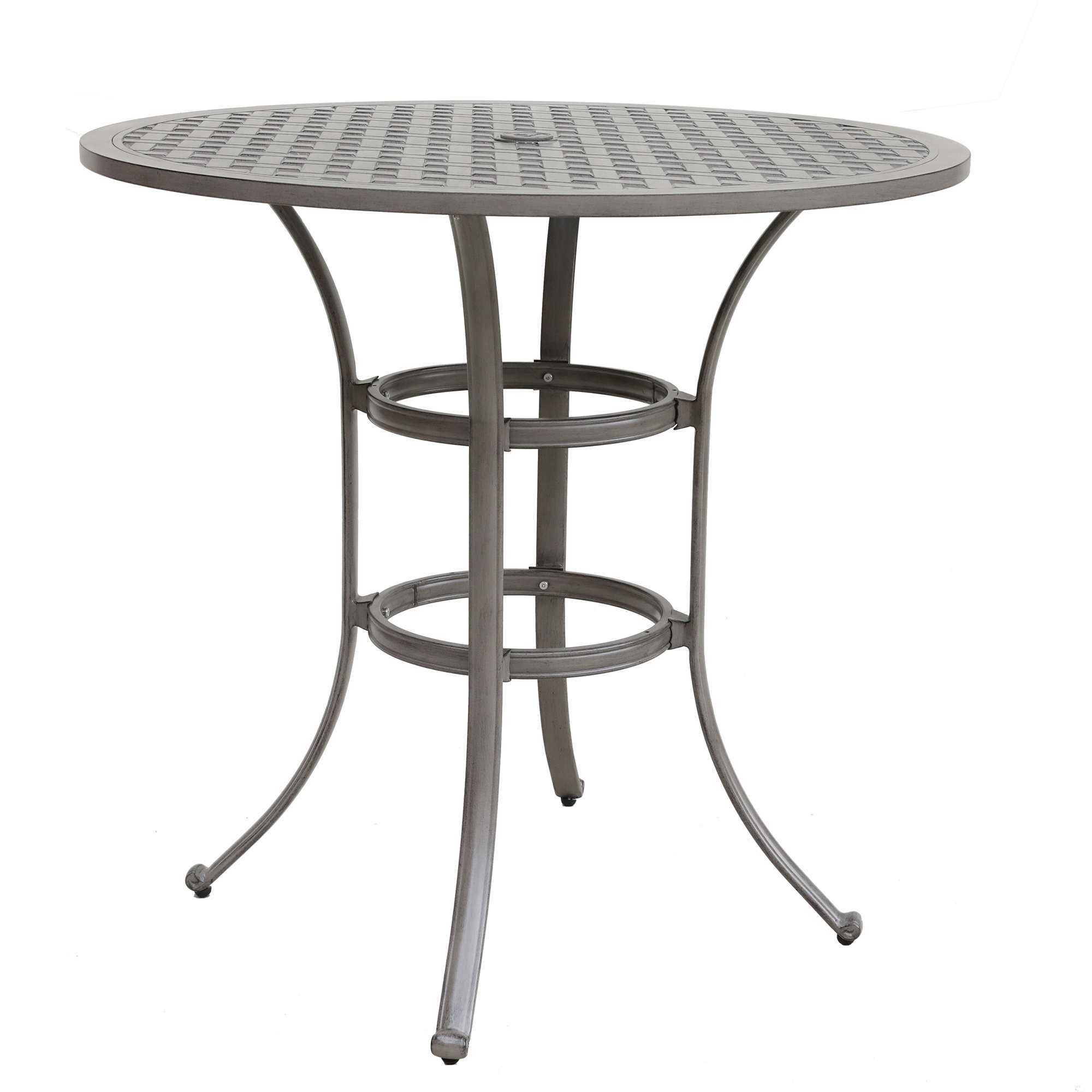 Red Barrel Studio® Cidalia Metal Outdoor Dining Table Wayfair