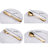 Flatware Set Gold Silverware Set With Pattern Mirror Polished 24 Pieces Cutlery Set, Service For 6