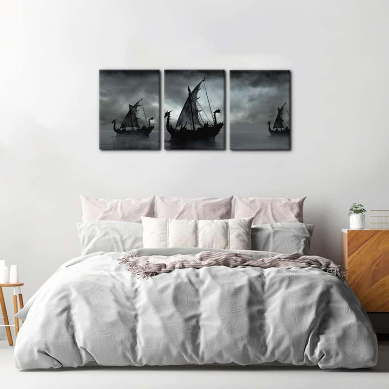 3 Piece Wrapped Canvas Print