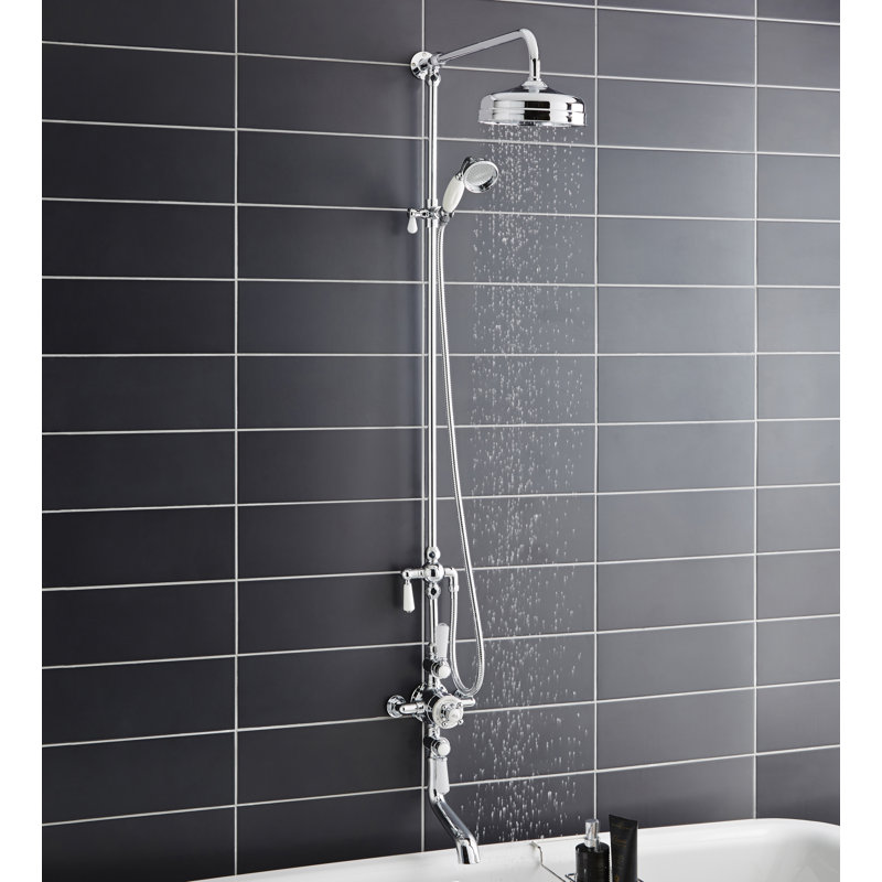Topaz Thermostatic Shower with Dual Shower Head