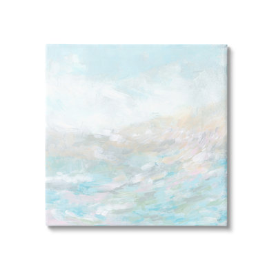 «Nautical Abstract Seascape» par June Erica Vess sur toile
