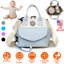 Sac à langer Baby Nappy avec 6 poches Burp-758032937