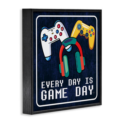 «Every Day Game Day», estampe numérique, conception de Mollie B.