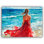 «Scarlet Breeze Coastal», art mural sur toile