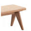 Banc en rotin sans dossier