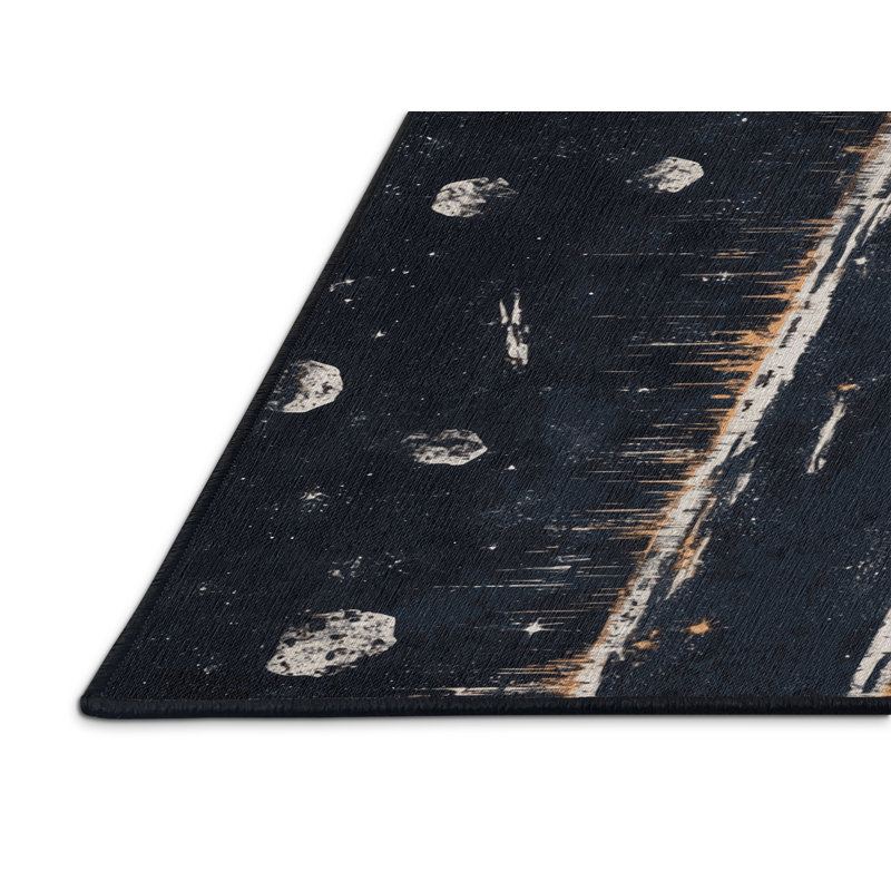 Tapis gris lavable à la machine, Tapis de couloir 2 pi x 4 pi