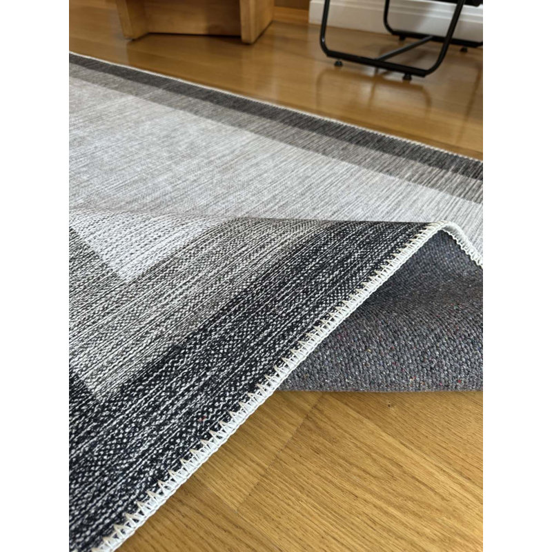 Toscana Area Rug with Non-Slip Backing, Rectangle 3'11" x 8'10"