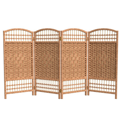 Short Fiber Weave Folding Screen