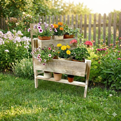Panier pliant en bois massif