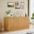 Modern Wavy Sideboard Cabinet with Curved Contour-817058008