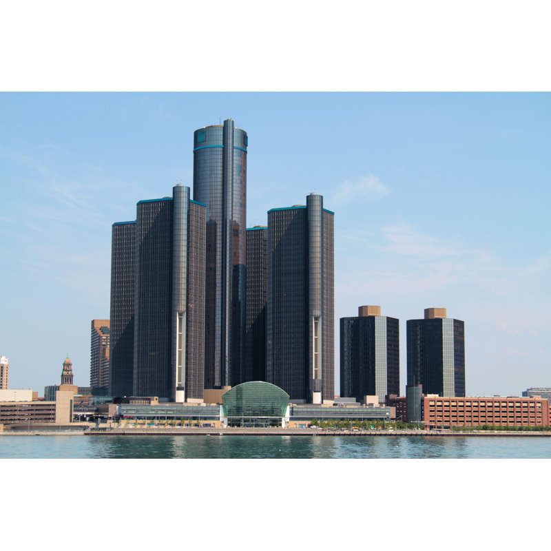 Gwenaelle Detroit - Wrapped Canvas Print, 30cm H x 46cm W x 3.8cm D