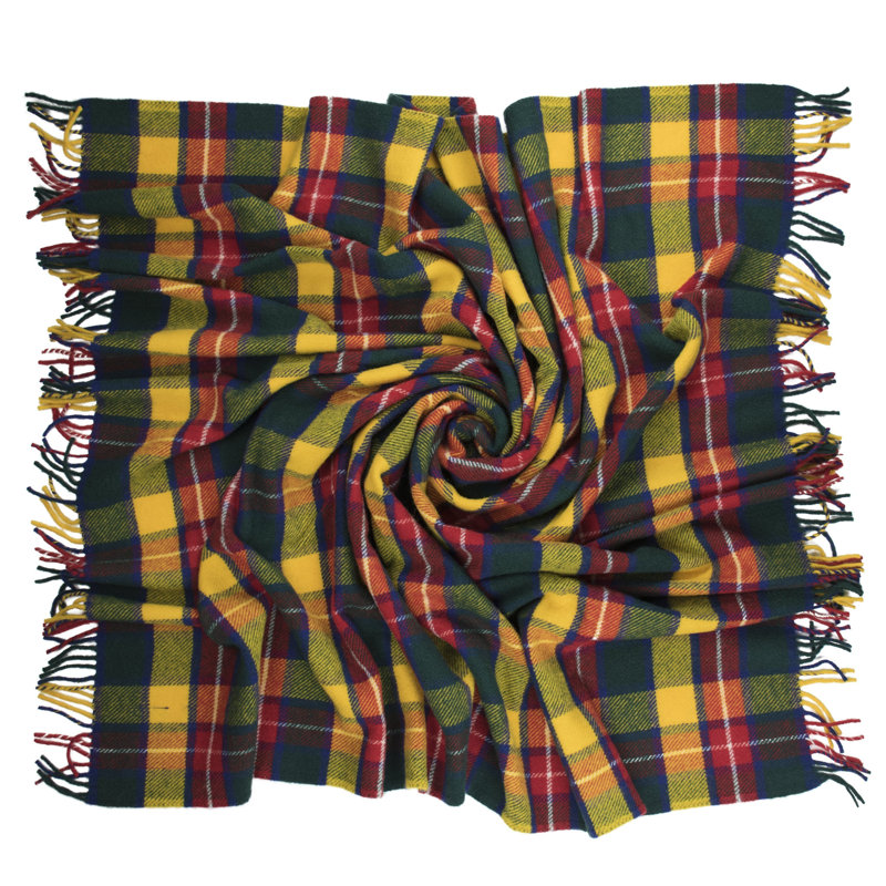 Jeté en laine highland Snio, Buchanan vif