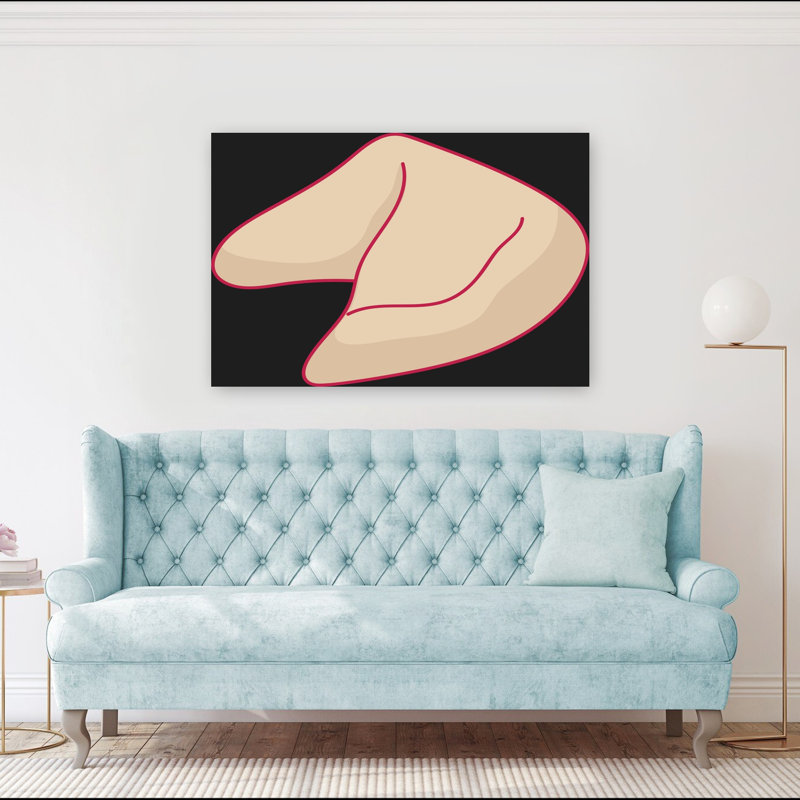 Art mural contemporain Lucky Fortune, 40" H x 60" W