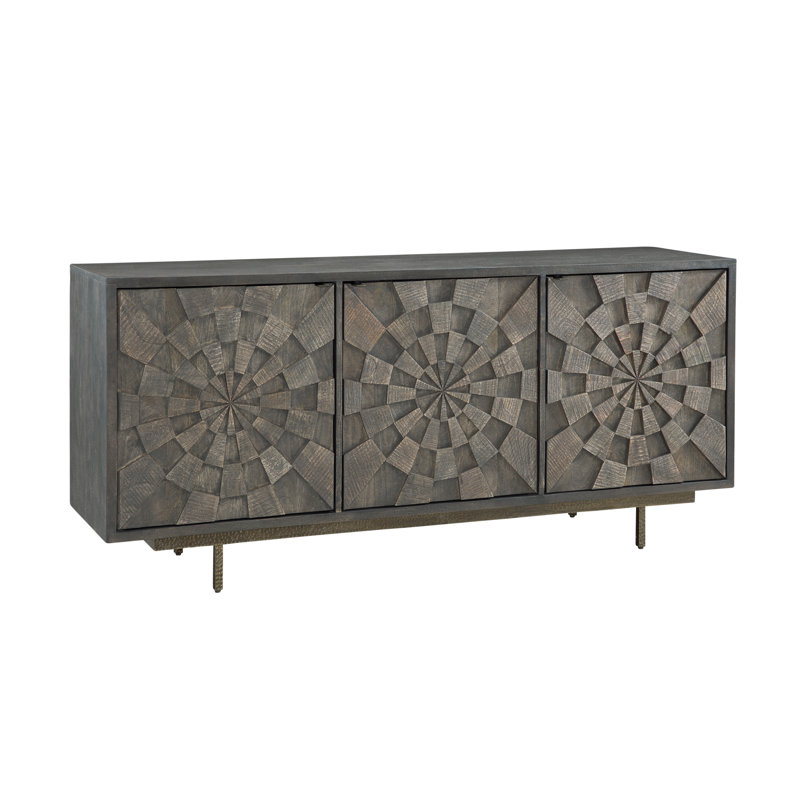 Harland 69" Mango Wood Storage Server