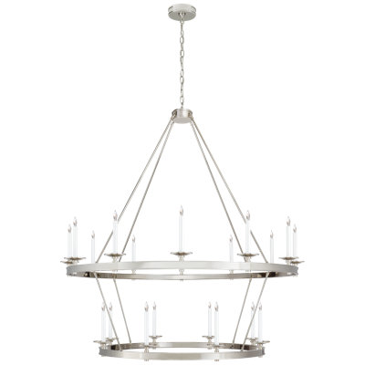 Chapman & Myers Launceton Two Tiered Chandelier