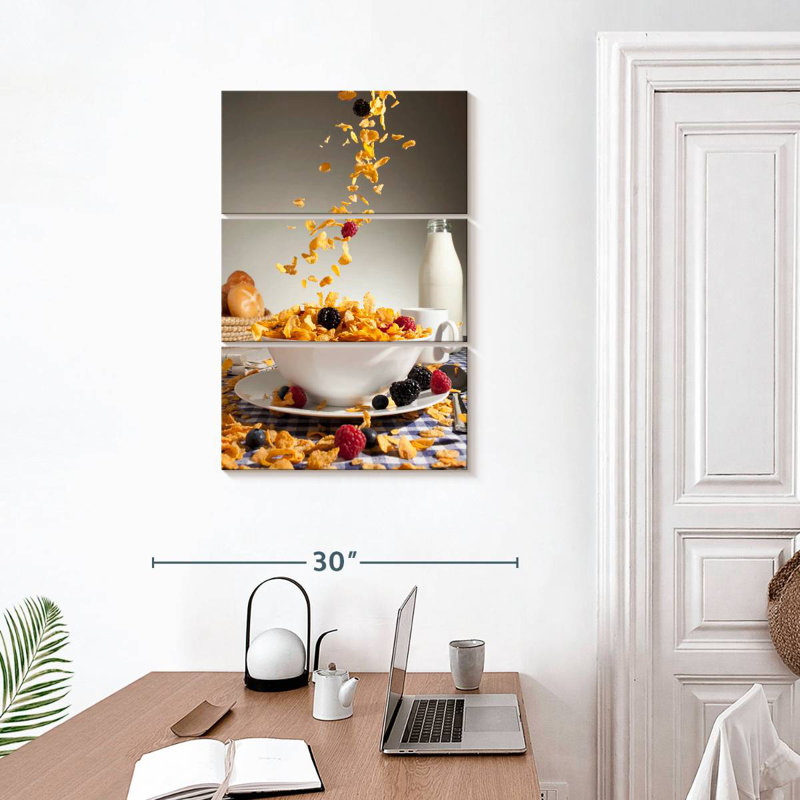 Yarlin Morning Breakfast Cereal, 32" H x 20" W