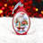 3.5'' Glass Hanging Figurine Ornament