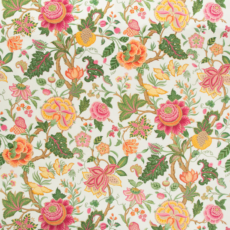 Cevennes Nizam 100% Cotton Performance Fabric, Jewel