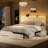 Coba Upholstered Platform Bed with Storage Drawers and Charging Station-1047095339-1047095335