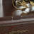 Glass Cabinet Lighted Glass Cabinet Curio Display Cabinet with Adjustable Glass Shelves 2 Doors and 1 drawer Cabinet Bulb Included-112457113