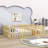 Freta Wood Bed Frame-37992123-37992120