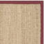 Tapis en lattes de bambou / brun / brun clair / rouge-374585668