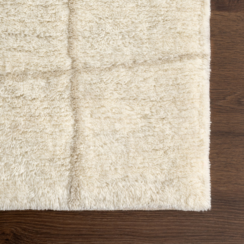  Cove Checked Wool Area Rug, Rectangle 8'6" x 11'6"