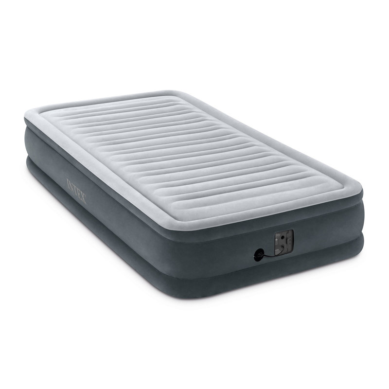 Matelas gonflable Intex Comfort Deluxe Dura-Beam avec pompe intégrée, Simple
