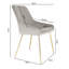 Asfand 49cm H Velvet Upholstered Side Chair-1798539350-1798539348