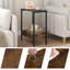 Laimondo Metal Bedside Table-1837209328