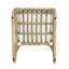 Ensemble de 2 chaises d'extérieur en osier avec coussins lavables PE-336307907