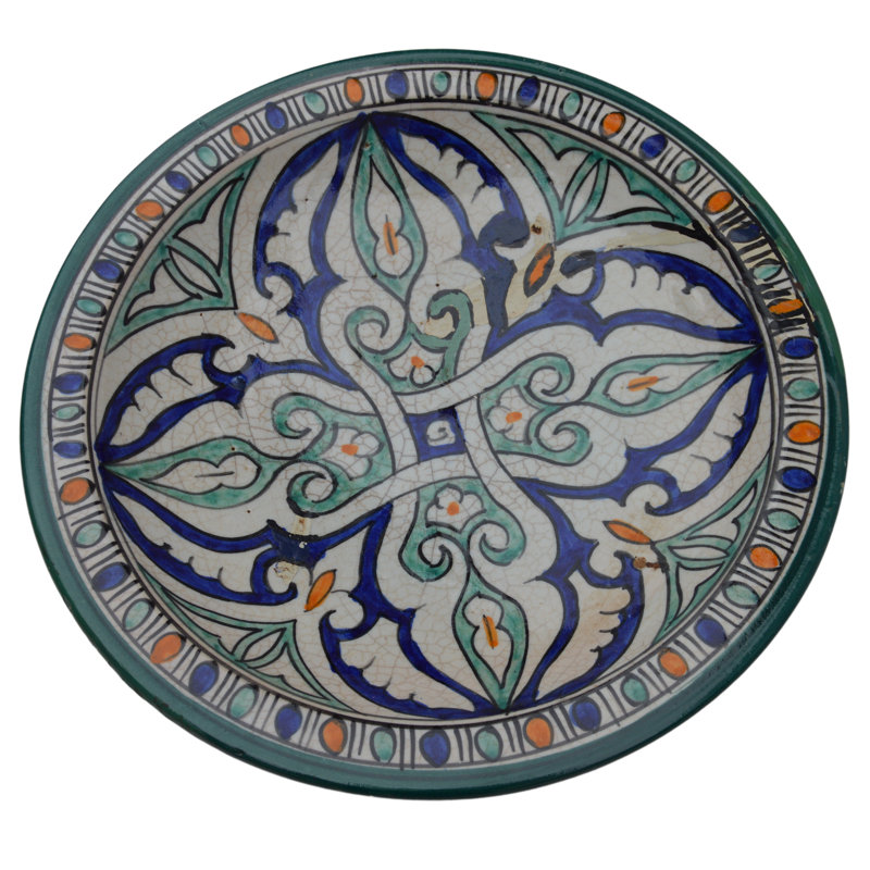 Handmade Ceramic Decorative Plate