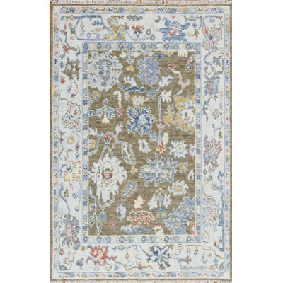 Cascade Hand Knotted Wool Area Rug