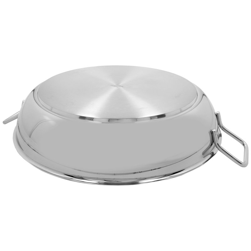 Demeyere Resto 14.8 qt. Stainless Steel Paella Pan