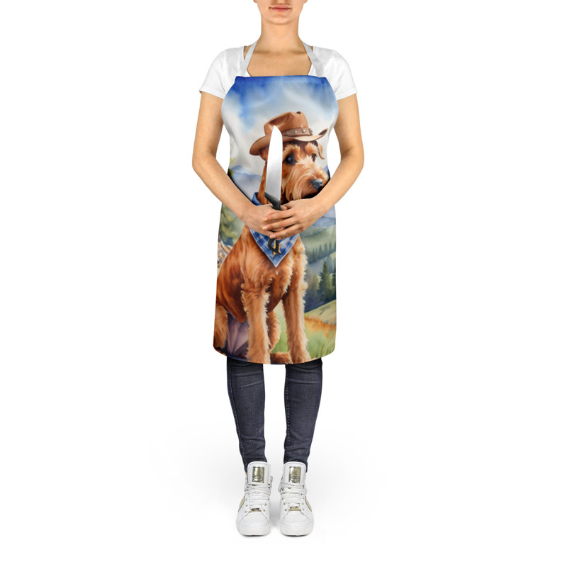 No Pattern Bib Apron