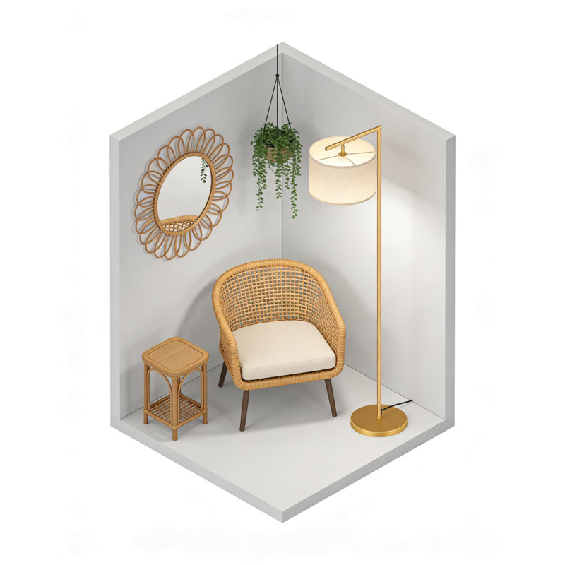 Lampe sur pied moderne à intensité variable avec télécommande et pédale, lampe de lecture arche réglable avec ampoule DEL, abat-jour en tissu pour le salon et le coin