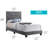 Gray Twin Bed With Storage