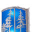 Applique murale en acier Jaithen