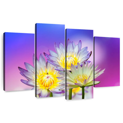 Harnek fleurs de lotus mauves
