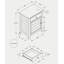 Table d'appoint, table de chevet, tiroir de rangement, bout, table d'appoint, chambre à coucher, lampe, rangement, placage bleu antique, transitionnel