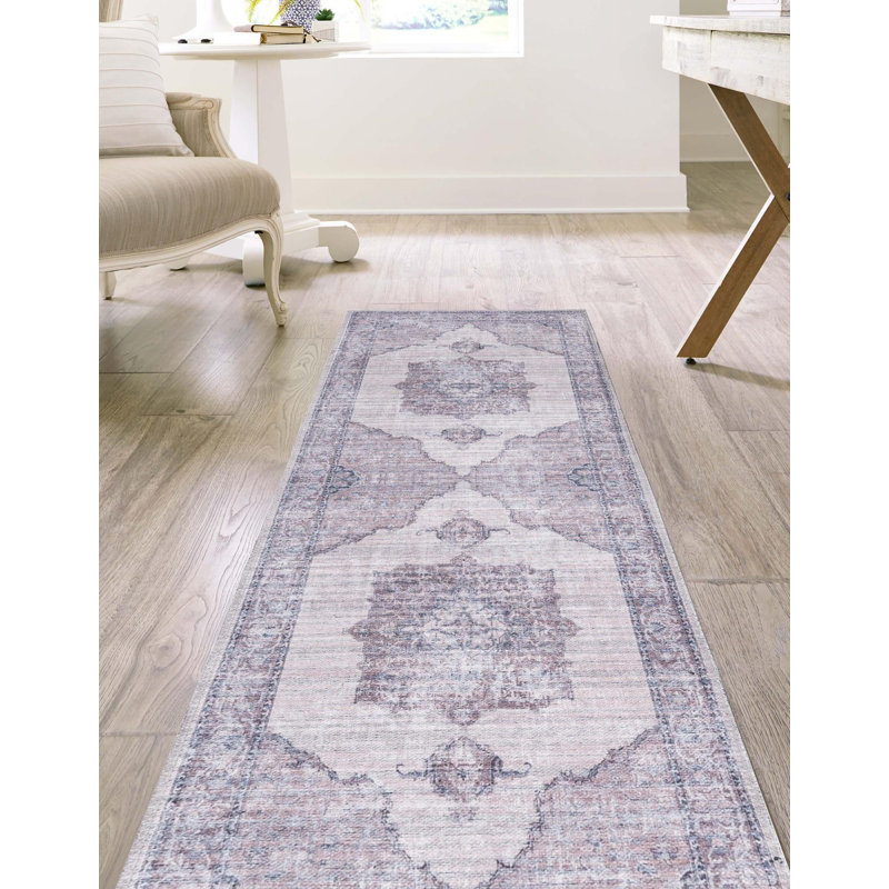 Hazley Chenille Oriental Indoor Rug, Runner 2' x 10'
