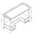 Karmila Writing Desk